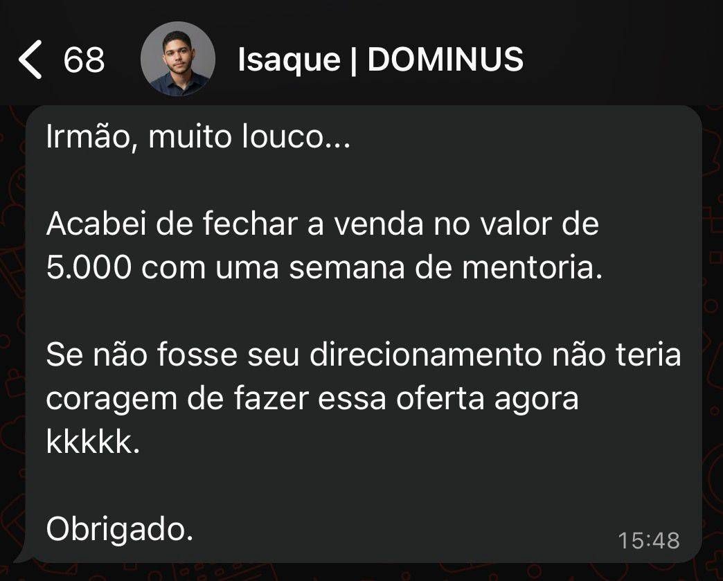 Depoimento do Isaque