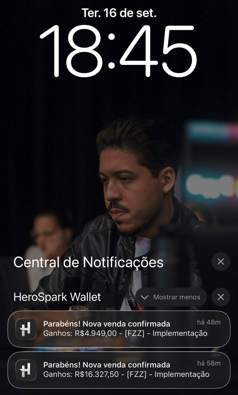 Comprovante de venda produtizada